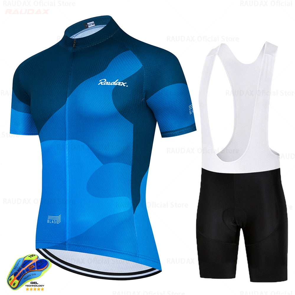 Raudax Camo Cycling Jersey Sets (6 Variants)