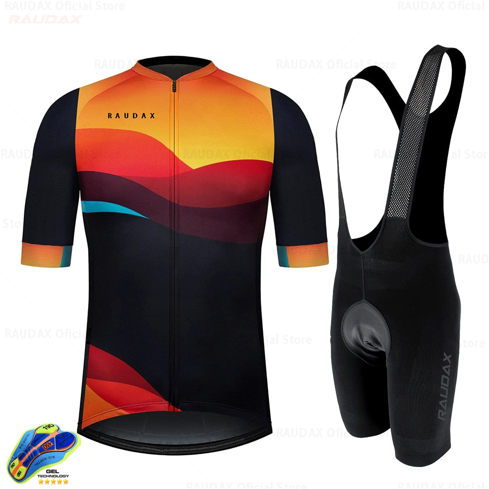 Raudax Factory Team Cycling Jersey Sets (7 Variants)