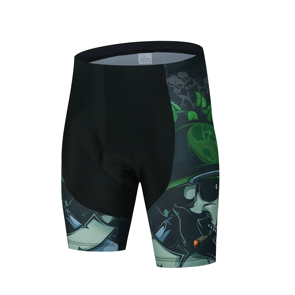 Salexo Army Skull Cycling Bib & Shorts