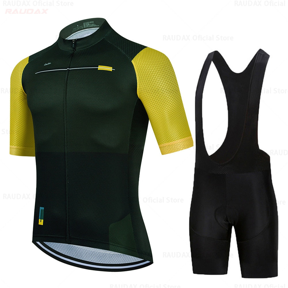 Raudax Breathable Cycling Jersey Sets