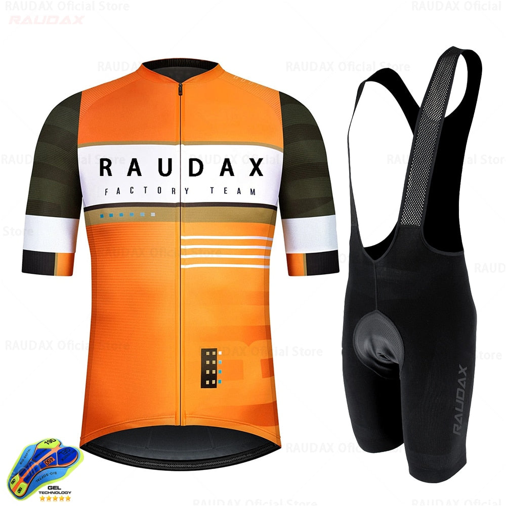 Raudax Factory Team Cycling Jersey Sets (7 Variants)