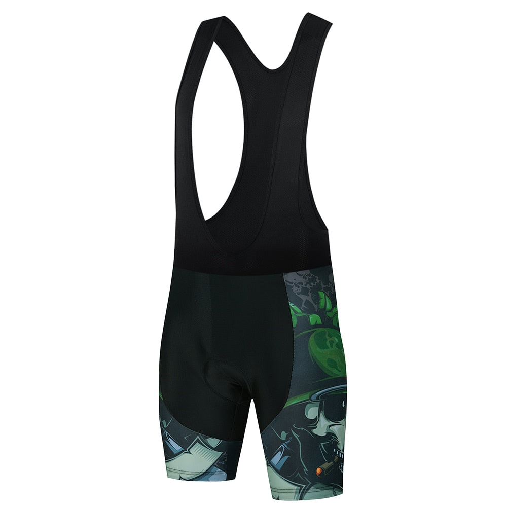 Salexo Army Skull Cycling Bib & Shorts