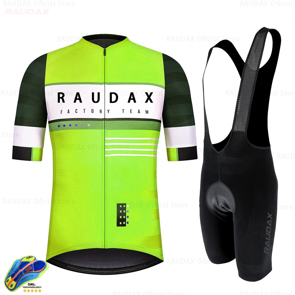 Raudax Factory Team Cycling Jersey Sets (7 Variants)
