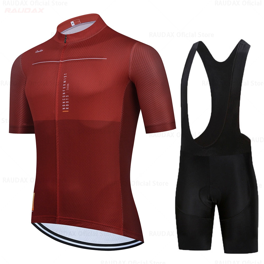 Raudax Cycling Jersey Sets (11 Variants)