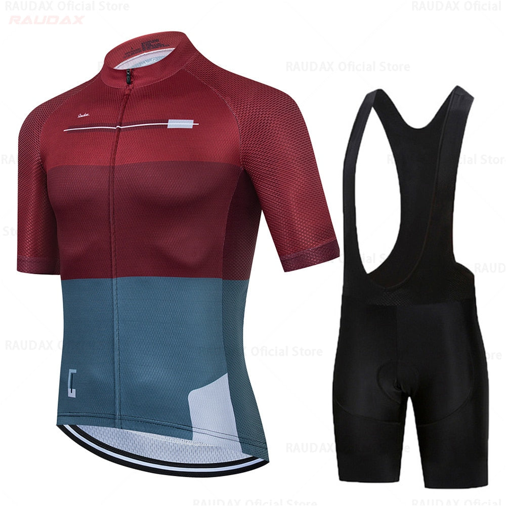 Raudax Breathable Cycling Jersey Sets