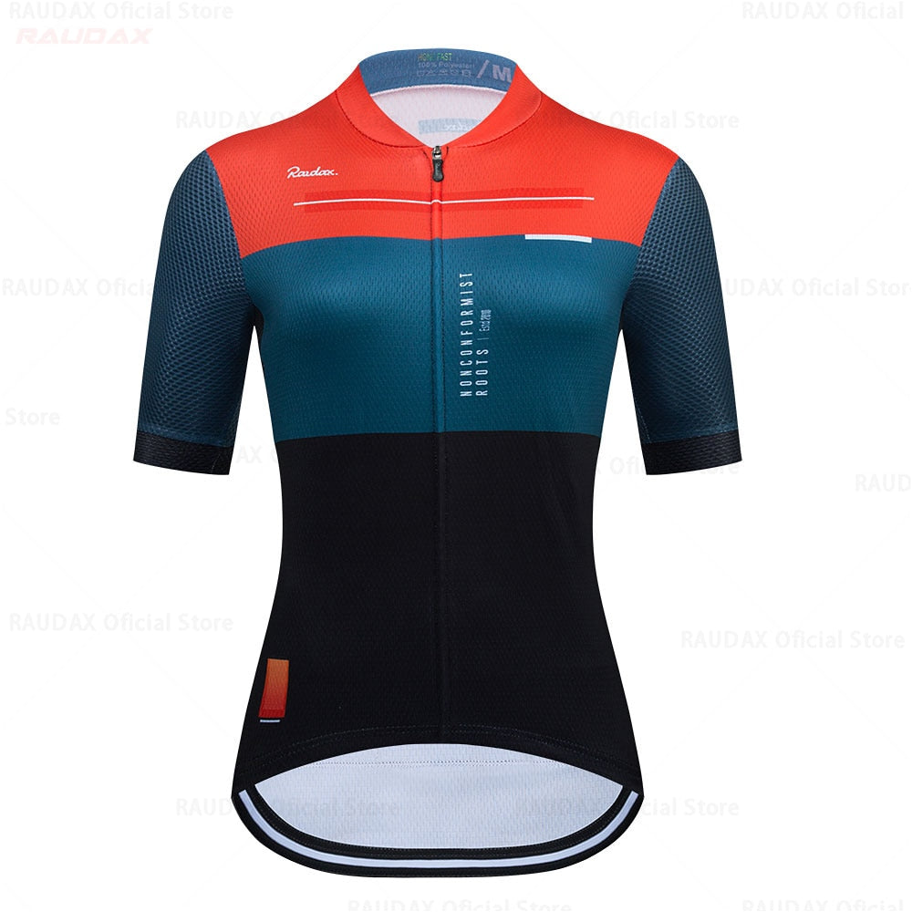 Raudax Women Pro Cycling Jerseys (5 Variants)