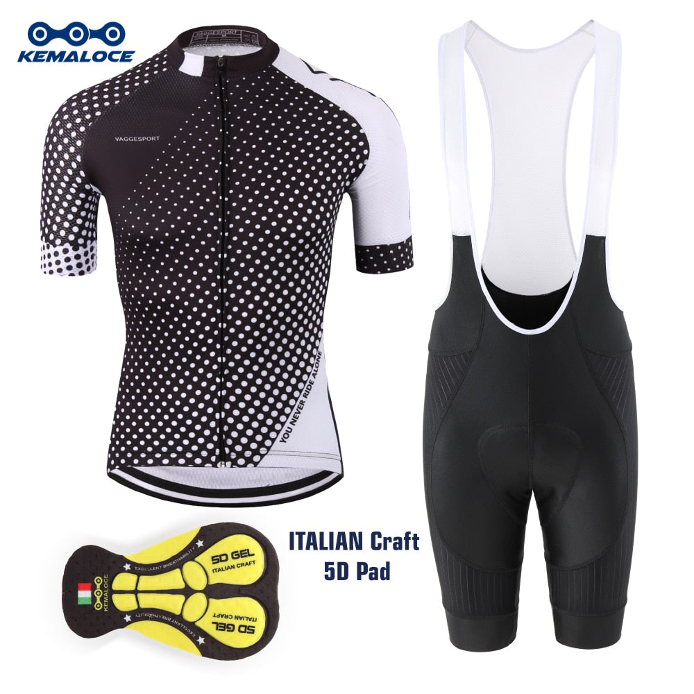 KEMALOCE Pro Cycling Jersey Sets (2 Variants)