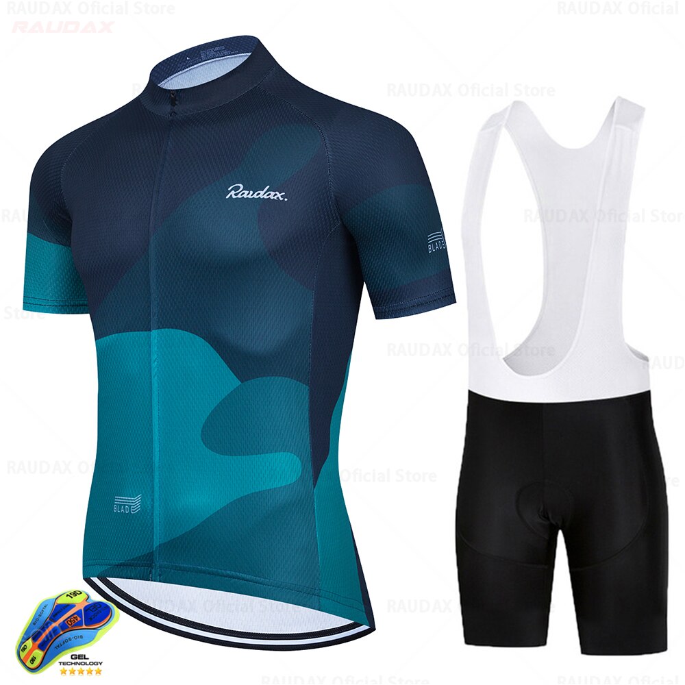 Raudax Camo Cycling Jersey Sets (6 Variants)