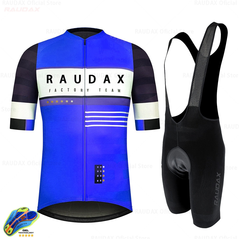 Raudax Factory Team Cycling Jersey Sets (7 Variants)