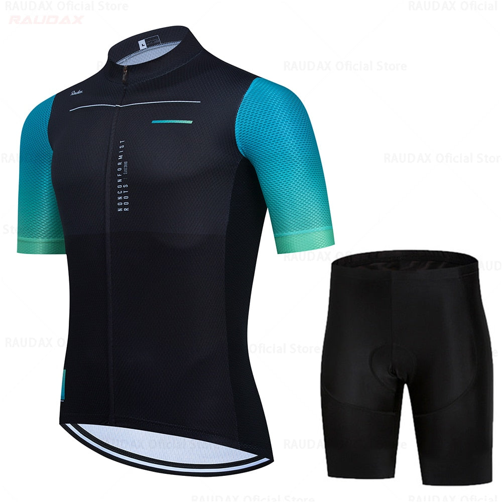 Raudax Cycling Jersey Sets (11 Variants)