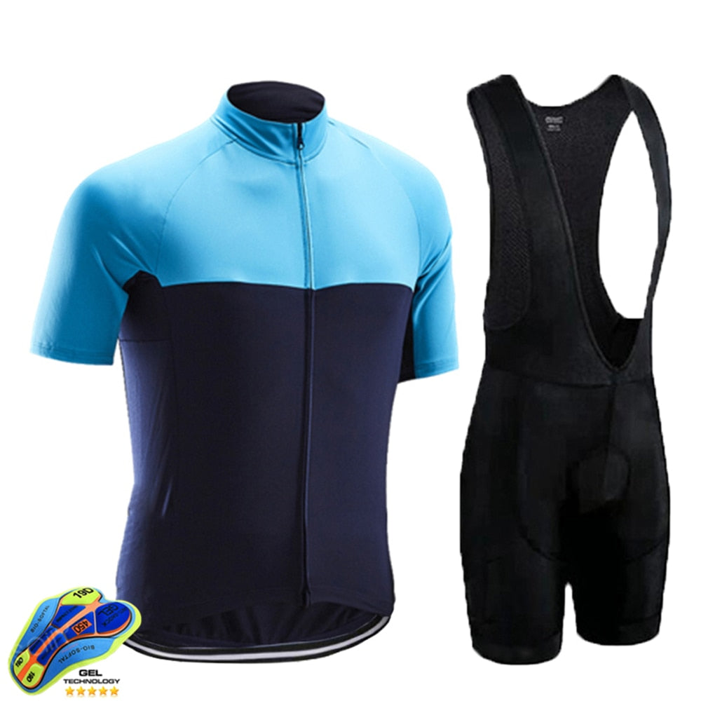 Raudax Plain Team Uniform Cycling Jersey Sets (8 Variants)