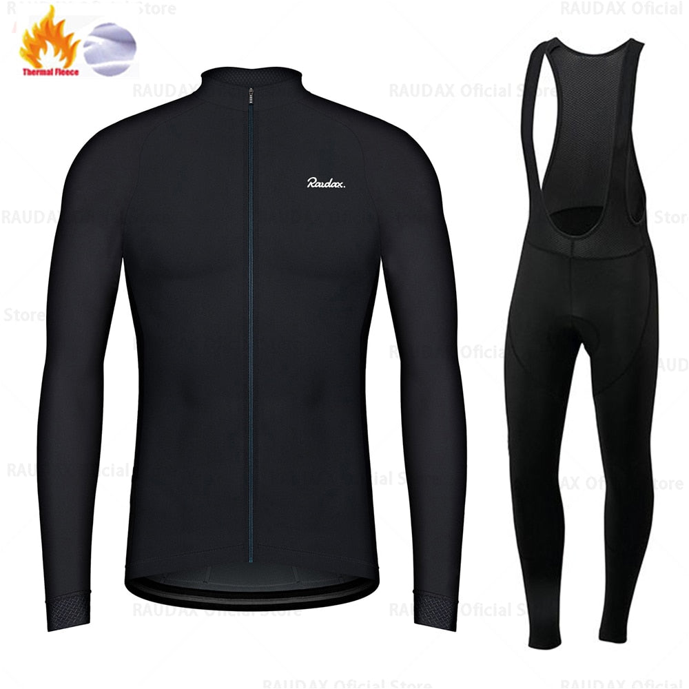 Winter thermal sale cycling jersey