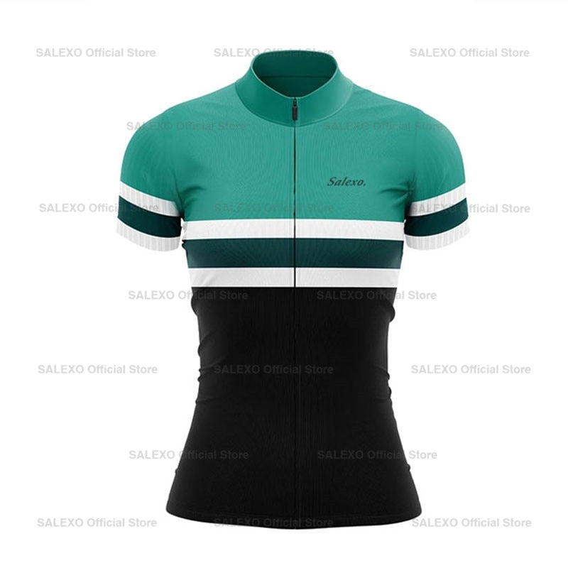 Salexo Women Summer Cycling Jersey