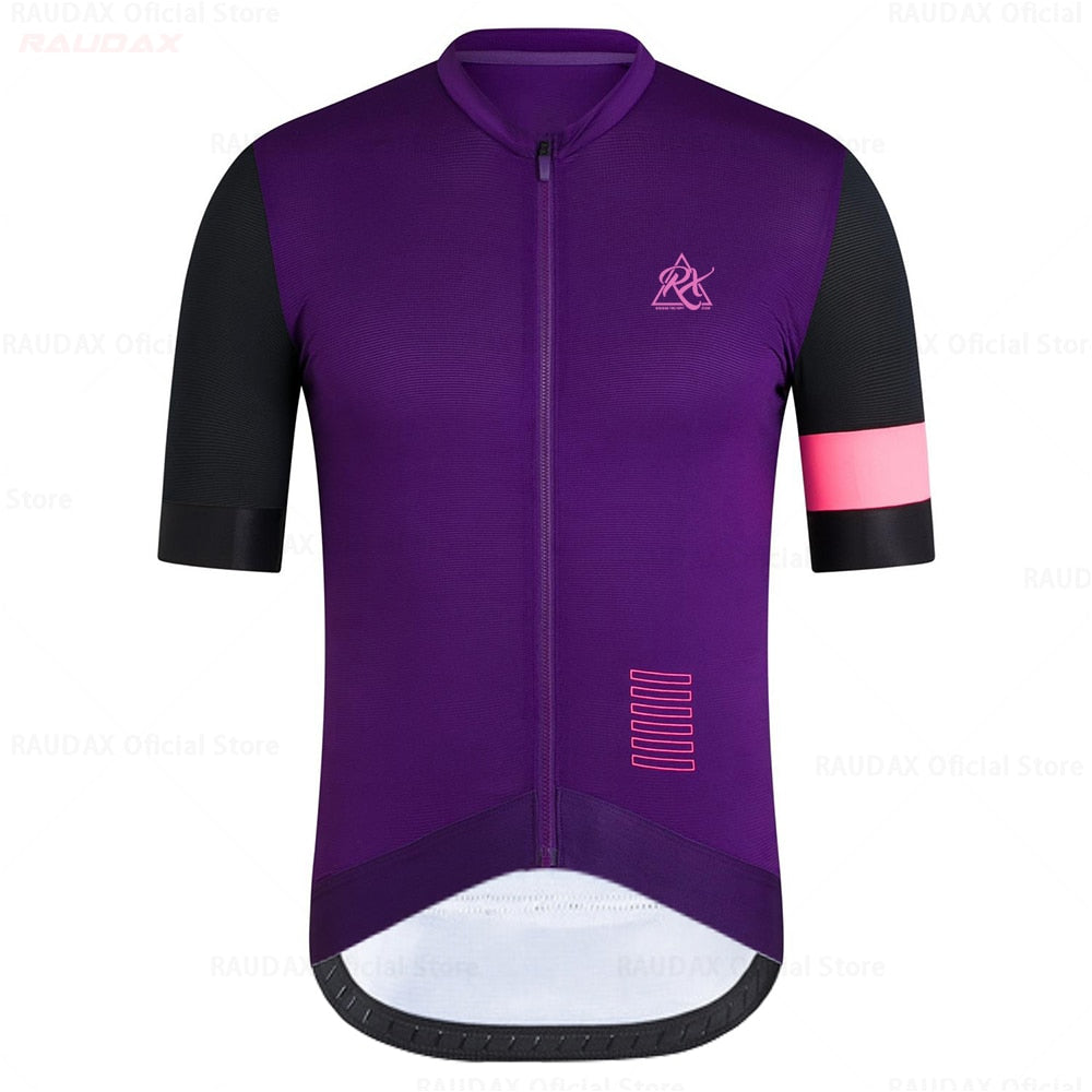 Raudax Men Triathlon Cycling Jerseys (6 Variants)