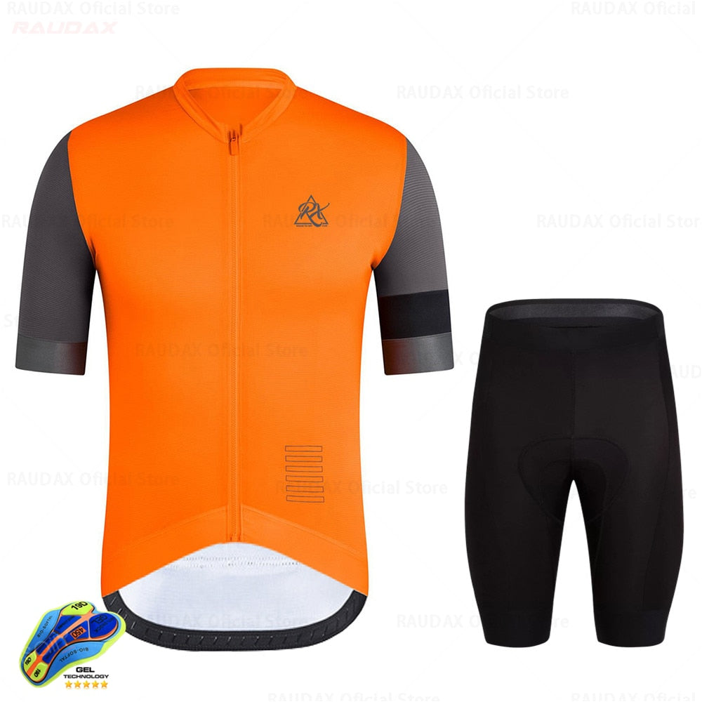 Raudax Men Triathlon Cycling Jersey Sets (10 Variants)