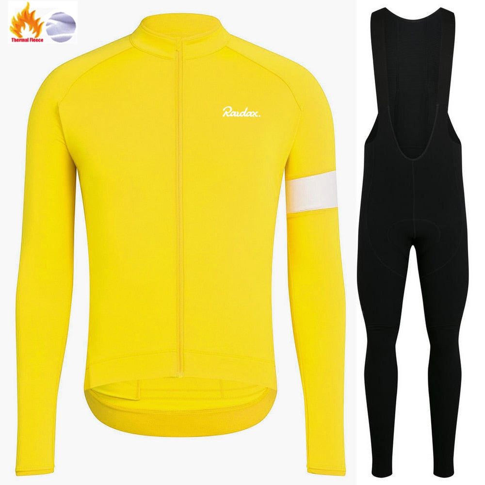 Raudax Men Long Sleeve Jersey Sets (7 Variants)
