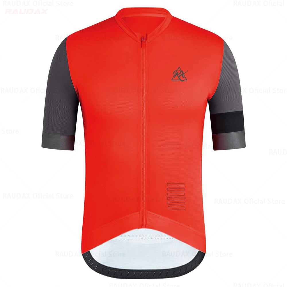 Raudax Men Triathlon Cycling Jerseys (6 Variants)