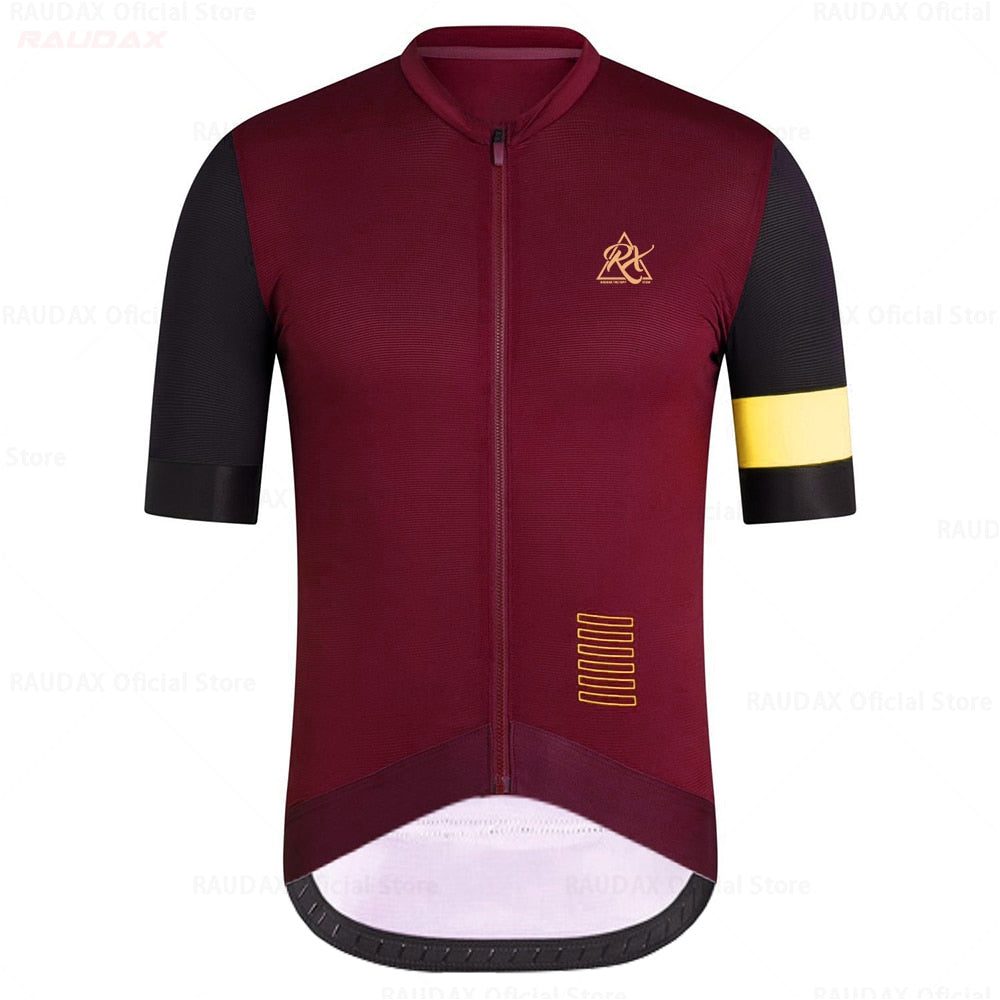 Raudax Men Triathlon Cycling Jerseys (6 Variants)