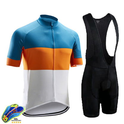 Raudax Plain Team Uniform Cycling Jersey Sets (8 Variants)