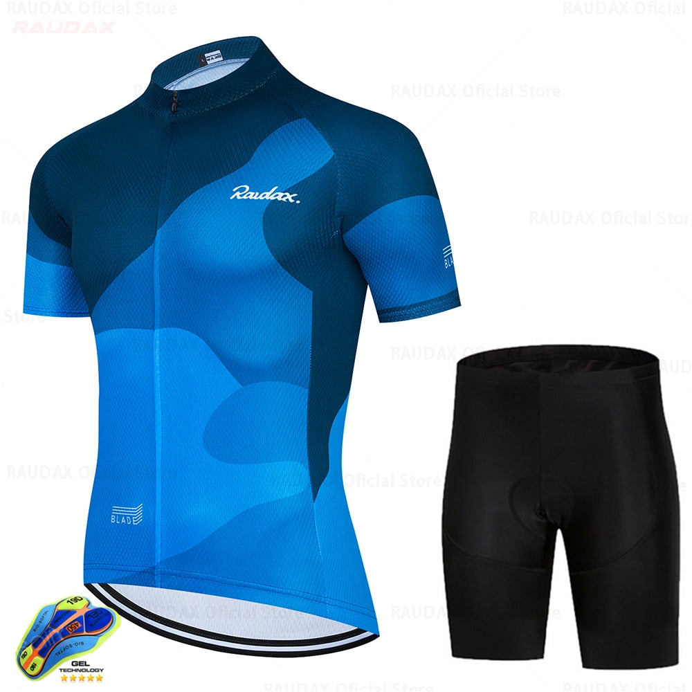 Raudax Camo Cycling Jersey Sets (6 Variants)