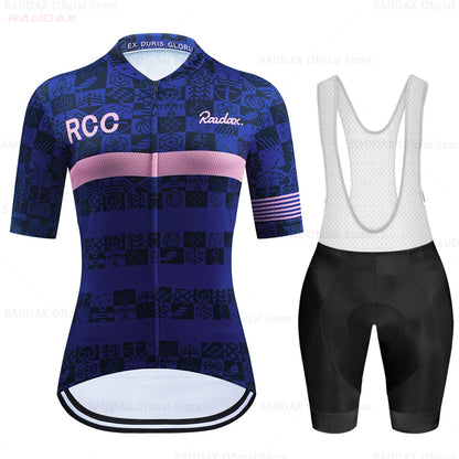 Raudax Women Racing Cycling Jersey Sets (6 Variants)