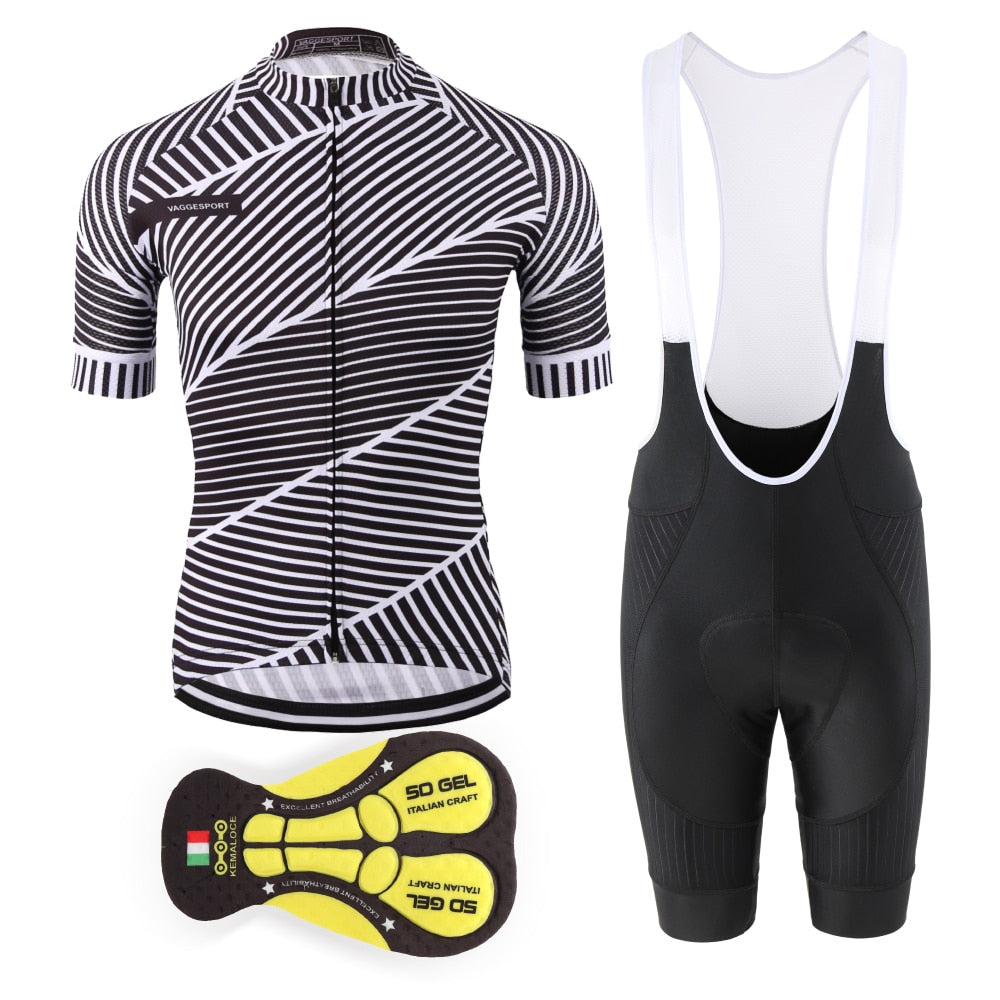 KEMALOCE Summer Cycling Jersey Sets (2 Variants)