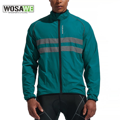 WOSAWE Reflective Windbreaker Cycling Jacket (8 Variants)